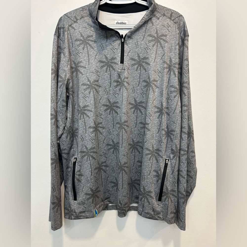 Chubbies long sleeve quarter zip